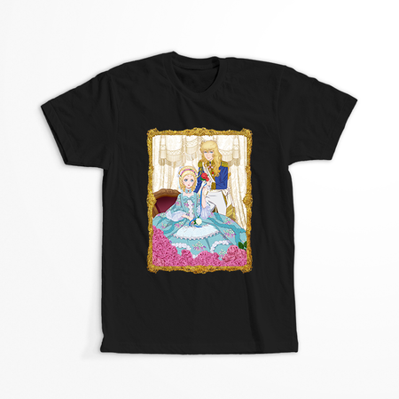 Koszulka Czarna - Lady Oscar - WYBIERZ FASON KOSZULKI