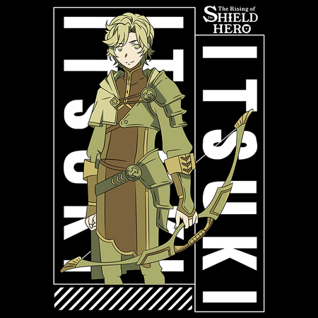 Koszulka Czarna - The Rising of the Shield Hero - WYBIERZ KOLOR KOSZULKI I FASON