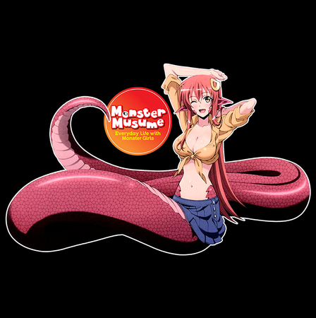 Koszulka Czarna Monster Musume WYBIERZ KOLOR KOSZULKI I FASON