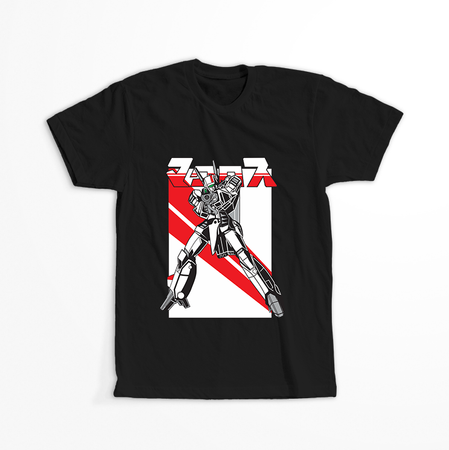 Koszulka Czarna Robotech WYBIERZ KOLOR KOSZULKI I FASON