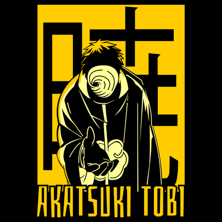 Koszulka Czarna Naruto / Boruto - WYBIERZ KOLOR KOSZULKI I FASON