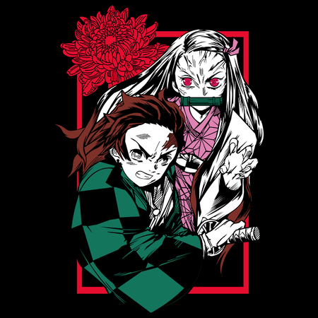 Torba z uszami z Demon Slayer / Kimetsu no Yaiba / Miecz zabójcy demonów