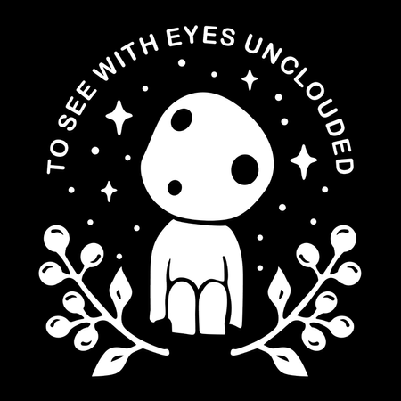 Koszulka Czarna - Princess Mononoke - WYBIERZ KOLOR KOSZULKI I FASON