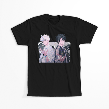 Koszulka Czarna - Link Click - WYBIERZ KOLOR KOSZULKI I FASON