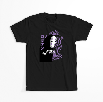 Koszulka Czarna - Spirited Away / W krainie bogów - WYBIERZ KOLOR KOSZULKI I FASON