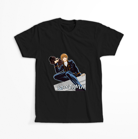 Koszulka Czarna Gintama WYBIERZ KOLOR KOSZULKI I FASON