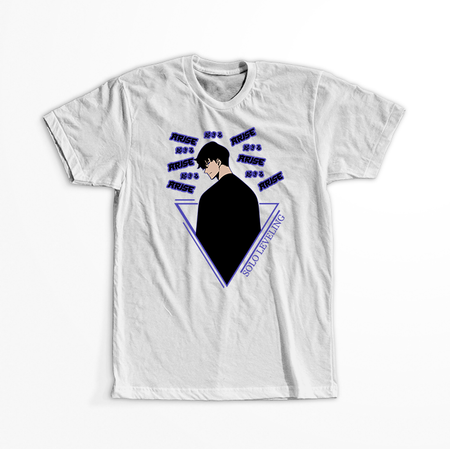 Koszulka Biała - Solo Leveling - WYBIERZ KOLOR KOSZULKI I FASON