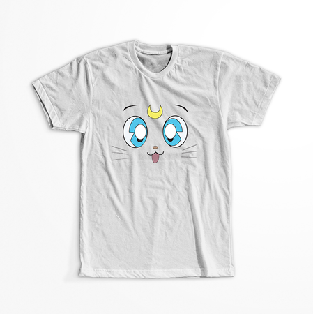 Koszulka Biała Sailor Moon WYBIERZ KOLOR KOSZULKI I FASON