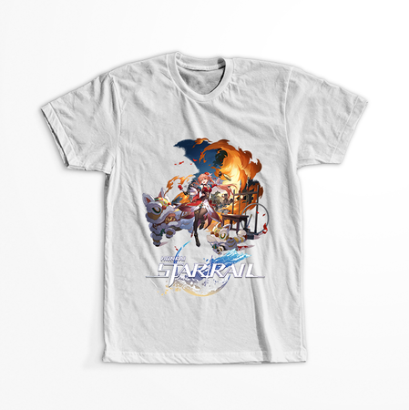 Koszulka Czarna - Honkai Star Rail  - Guinaifen WYBIERZ KOLOR KOSZULKI I FASON