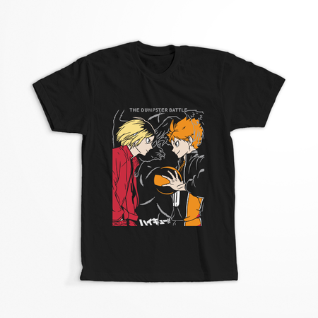 Koszulka Czarna - Haikyuu!! - WYBIERZ KOLOR KOSZULKI I FASON