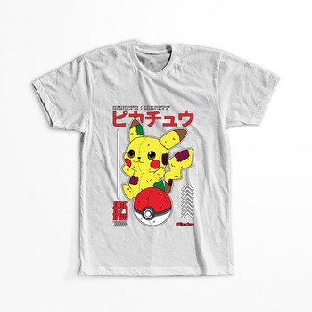 Koszulka Biała - Pokemon - WYBIERZ KOLOR KOSZULKI I FASON