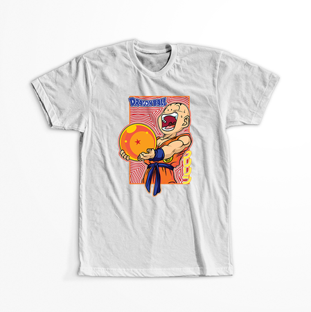 Koszulka Biała Dragon Ball - WYBIERZ KOLOR KOSZULKI I FASON