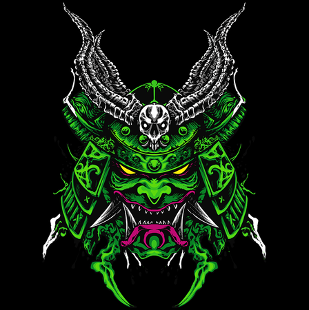 Koszulka Samuraj WYBIERZ KOLOR KOSZULKI I FASON