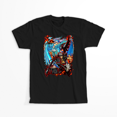 Koszulka Czarna - Black Clover - WYBIERZ KOLOR KOSZULKI I FASON