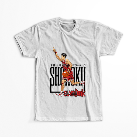 Koszulka Biała Slam Dunk WYBIERZ KOLOR KOSZULKI I FASON
