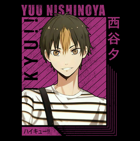 Koszulka Biała - Haikyuu!! - WYBIERZ KOLOR KOSZULKI I FASON