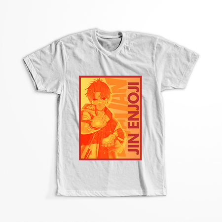 Koszulka Biała Dandadan - WYBIERZ FASON KOSZULKI