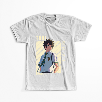 Koszulka Biała Kimi no na wa WYBIERZ KOLOR KOSZULKI I FASON