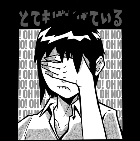 Koszulka Sad KOLOR KOSZULKI I FASON