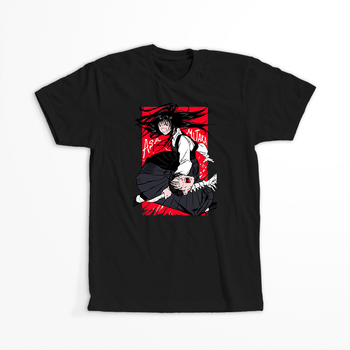 Koszulka Czarna Chainsaw Man WYBIERZ KOLOR KOSZULKI I FASON