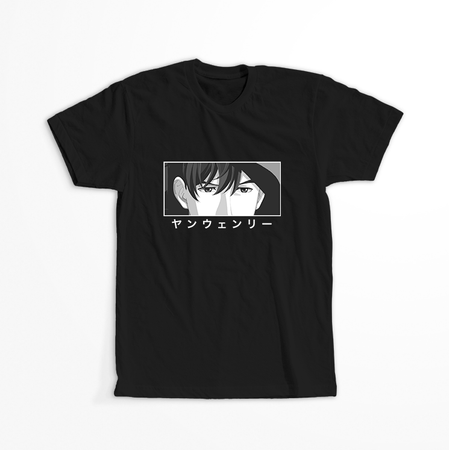 Koszulka Czarna Legend of the Galactic Heros - WYBIERZ KOLOR KOSZULKI I FASON