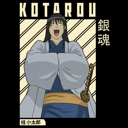 Koszulka Biała Gintama WYBIERZ KOLOR KOSZULKI I FASON