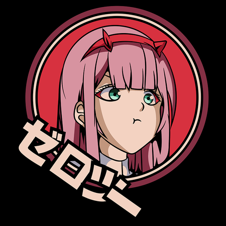 Koszulka Biała Darling in the franxx - WYBIERZ KOLOR KOSZULKI I FASON