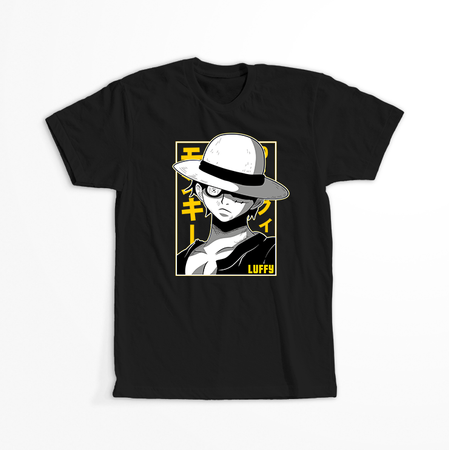 Koszulka Czarna One Piece - WYBIERZ KOLOR KOSZULKI I FASON