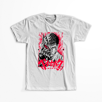 Koszulka Biała - Berserk - WYBIERZ KOLOR KOSZULKI I FASON