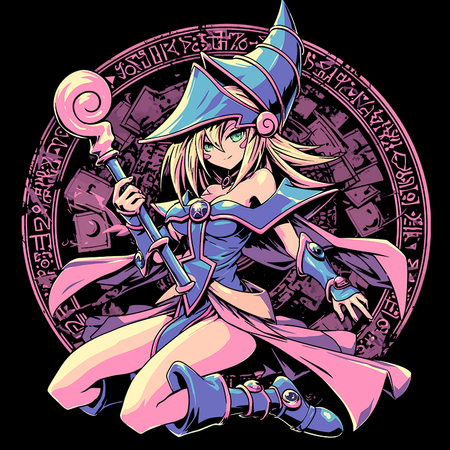 Koszulka Czarna Yu-Gi-Oh! - WYBIERZ KOLOR KOSZULKI I FASON