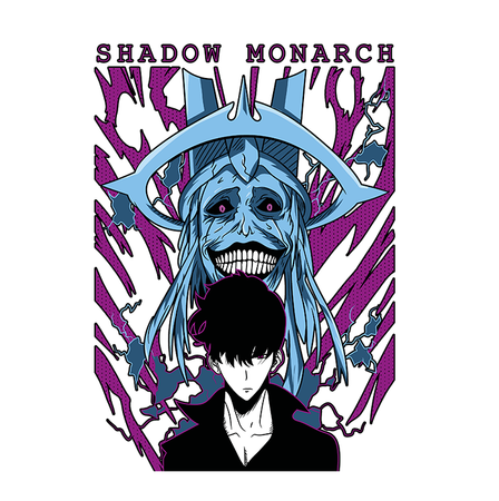 Koszulka Biała - Solo Leveling - WYBIERZ KOLOR KOSZULKI I FASON