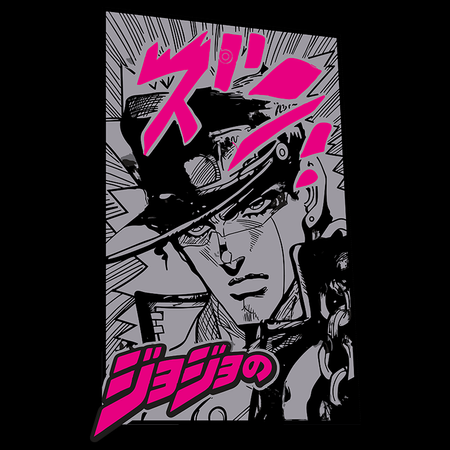 Koszulka Biała JOJO's Bizarre Adventure - WYBIERZ KOLOR KOSZULKI I FASON