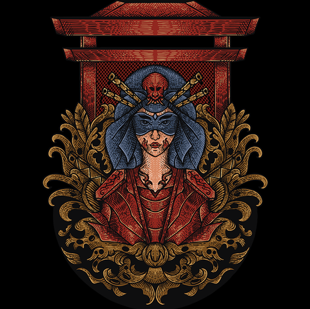 Koszulka Samuraj KOLOR KOSZULKI I FASON