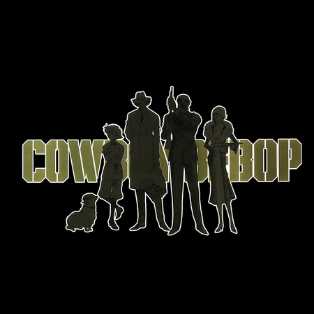 Koszulka Czarna Cowboy Bebop - WYBIERZ KOLOR KOSZULKI I FASON