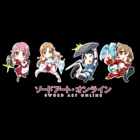 Koszulka Biała Sword Art Online - WYBIERZ KOLOR KOSZULKI I FASON