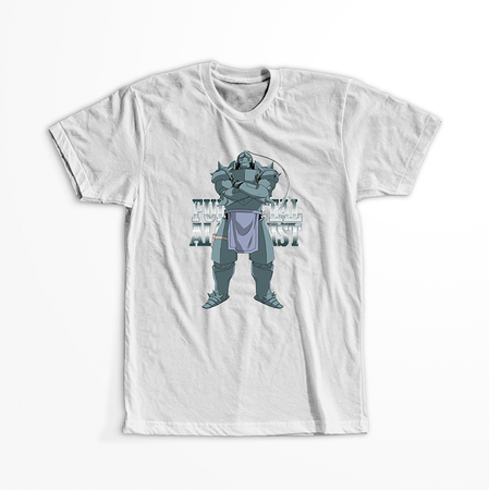 Koszulka Biała Fullmetal Alchemist - WYBIERZ KOLOR KOSZULKI I FASON