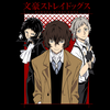 Koszulka Czarna - Bungou Stray Dogs - WYBIERZ KOLOR KOSZULKI I FASON