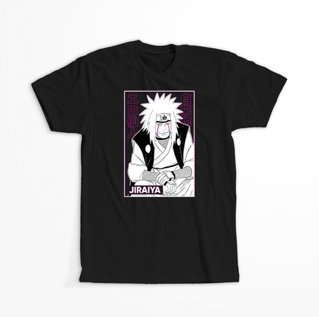 Koszulka Czarna Naruto / Boruto - WYBIERZ KOLOR KOSZULKI I FASON