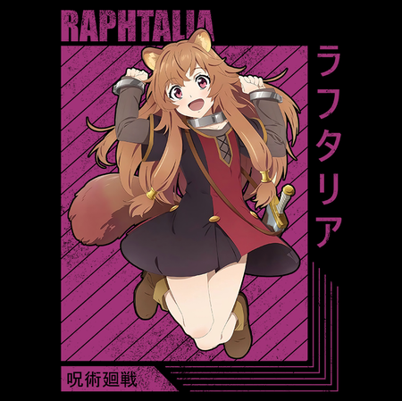 Koszulka Biała - The Rising of the Shield Hero - WYBIERZ KOLOR KOSZULKI I FASON