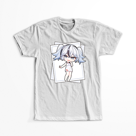 Koszulka Biała Wuthering Waves - WYBIERZ FASON I KOLOR KOSZULKI 