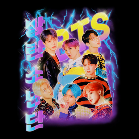 Torba z uszami z BTS