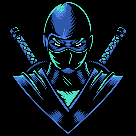 Koszulka Ninja WYBIERZ KOLOR KOSZULKI I FASON