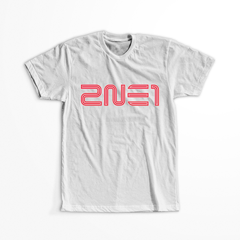 Koszulka Biała 2NE1 WYBIERZ KOLOR KOSZULKI I FASON