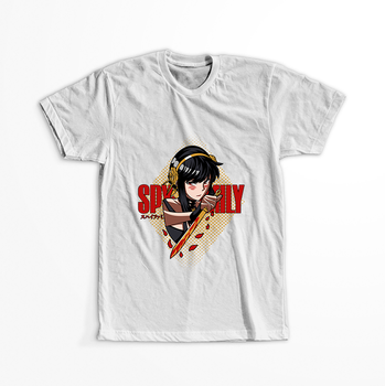 Koszulka Biała Spy X Family - WYBIERZ KOLOR KOSZULKI I FASON