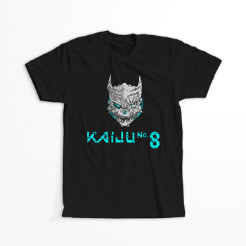 Koszulka Czarna - Kaiju No.8 - WYBIERZ KOLOR KOSZULKI I FASON