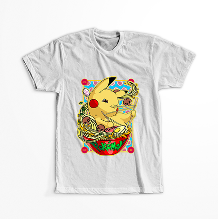 Koszulka Biała - Pokemon - WYBIERZ KOLOR KOSZULKI I FASON