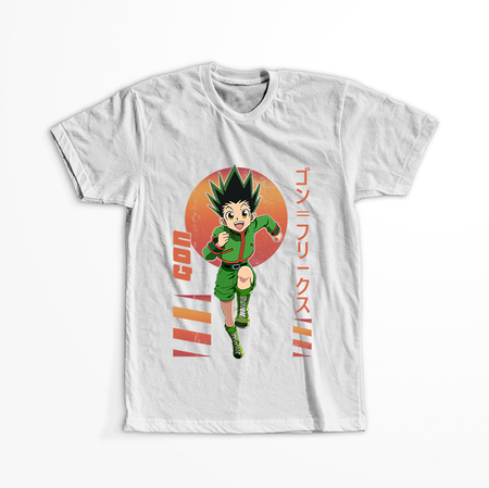 Koszulka Biała Hunter x Hunter WYBIERZ KOLOR KOSZULKI I FASON