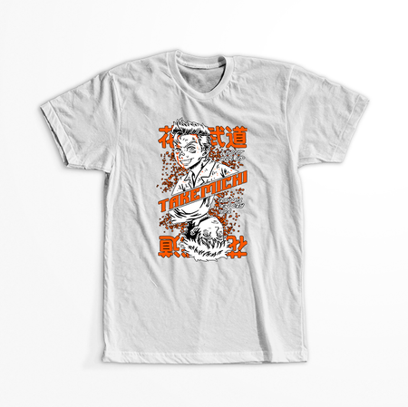 Koszulka Biała Tokyo Revengers WYBIERZ KOLOR KOSZULKI I FASON