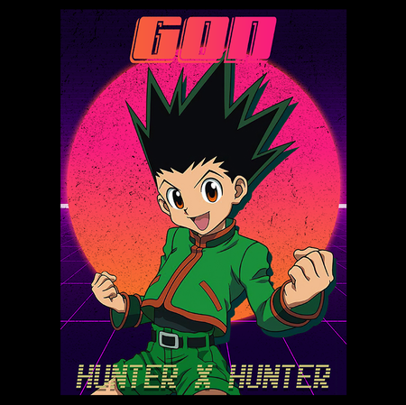 Koszulka Biała Hunter x Hunter WYBIERZ KOLOR KOSZULKI I FASON