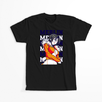 Koszulka Czarna Seven Deadly Sins - WYBIERZ KOLOR KOSZULKI I FASON